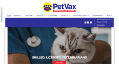 Desktop Screenshot of petvax.com